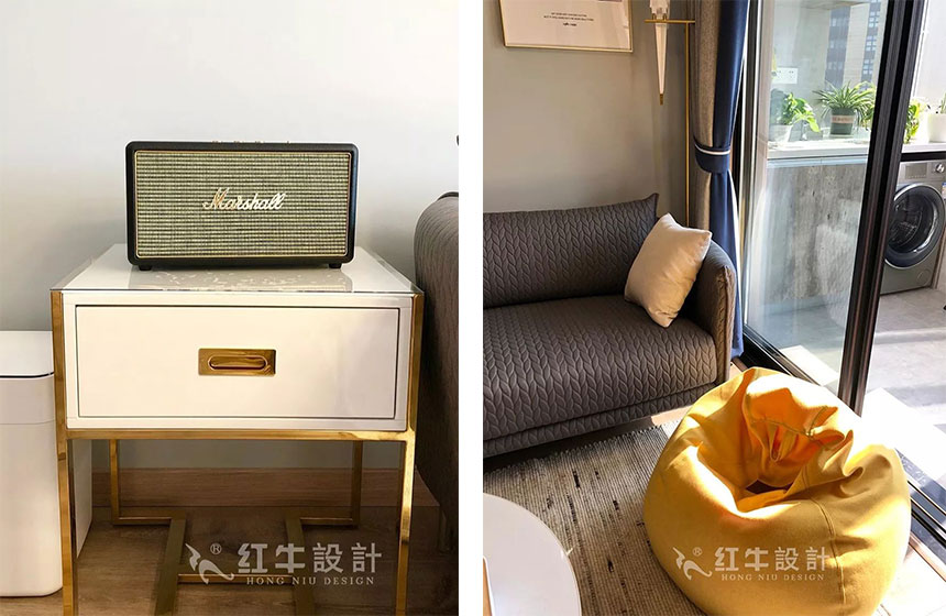 南京鳳悅北園90㎡北歐風格--原木色與暖灰色構(gòu)造的家05-06