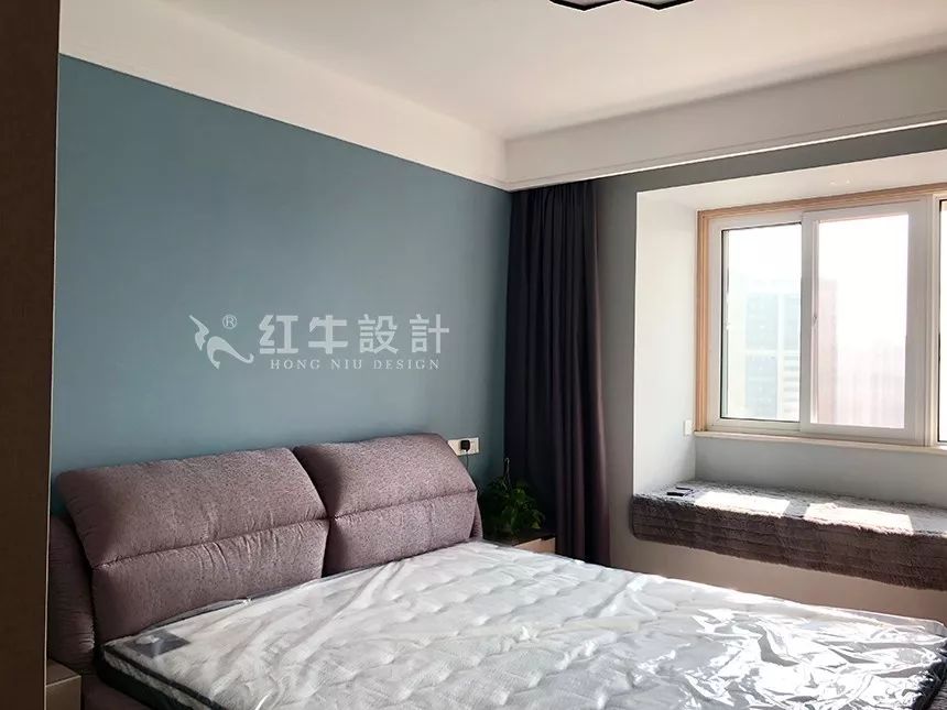 南京鳳悅北園90㎡北歐風格--原木色與暖灰色構(gòu)造的家11臥室