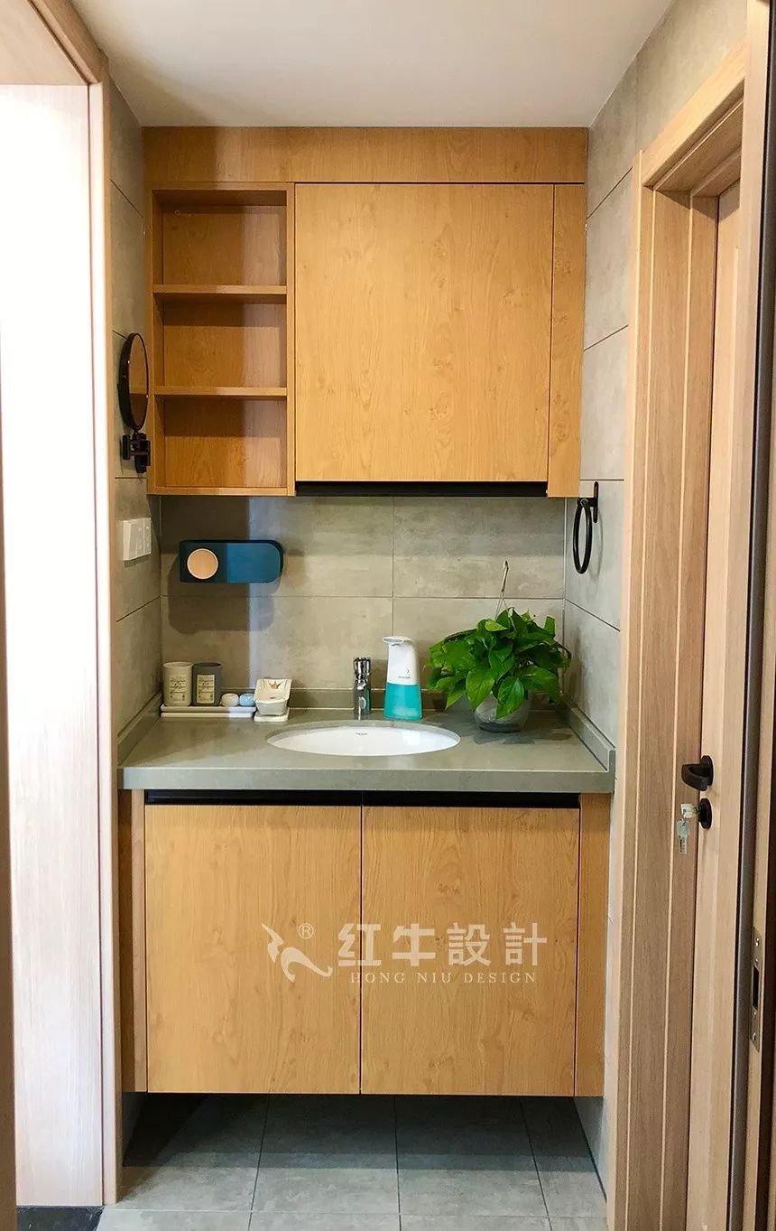 南京鳳悅北園90㎡北歐風格--原木色與暖灰色構(gòu)造的家12