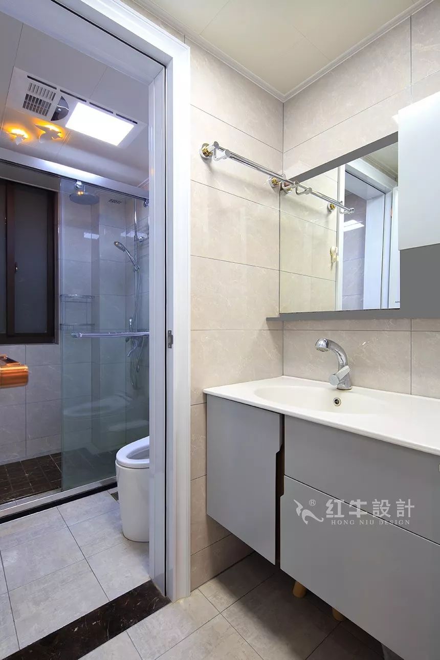 南京融僑觀邸120㎡現(xiàn)代簡約--低調(diào)有質(zhì)感的家居美學12衛(wèi)生間