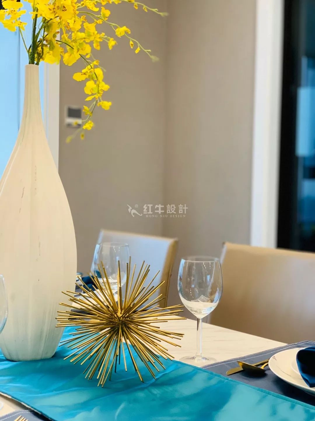 南京保利國(guó)際社區(qū)140㎡現(xiàn)代風(fēng)格--四室二廳大戶型，寬敞開(kāi)闊又舒適！08餐廳設(shè)計(jì)