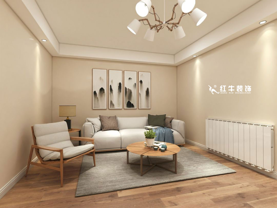蔣琛_九條巷106㎡現(xiàn)代風(fēng)“養(yǎng)老房”裝修，給設(shè)計(jì)做減法！04客廳+logo