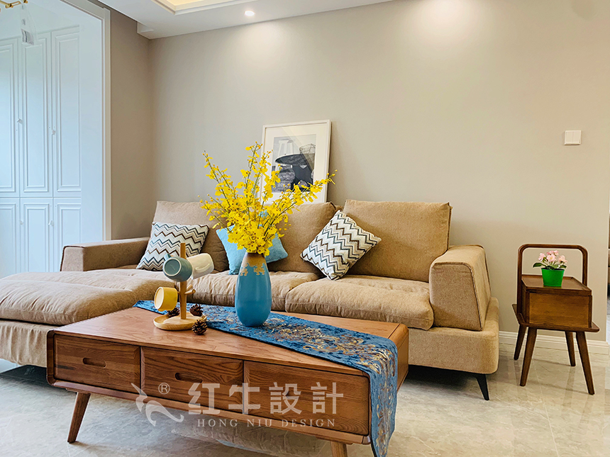 保利國(guó)際社區(qū)115㎡現(xiàn)代風(fēng)格--想現(xiàn)場(chǎng)參觀新裝好的房子嗎？這里就有哦！01劉曉芳_保利國(guó)際社區(qū)-89㎡-北歐風(fēng)格