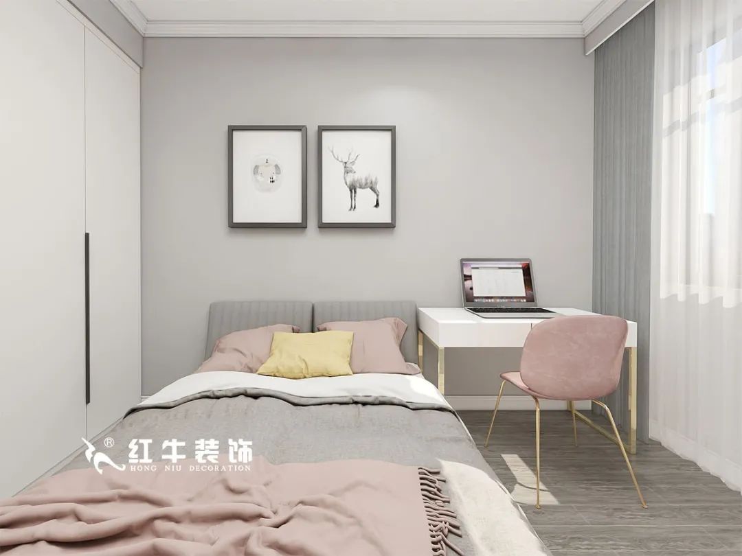 劉萍萍_仙龍灣山莊90㎡輕奢風(fēng)格｜加入一點(diǎn)金屬線條，這個(gè)家高級(jí)又溫柔！10