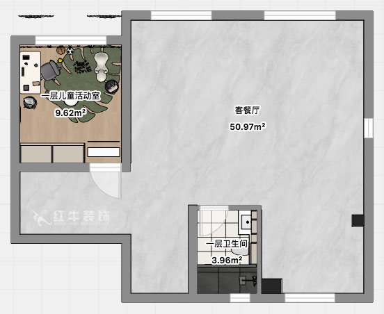 南京138㎡現(xiàn)代復(fù)式裝修，美學(xué)與家居共生！